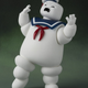 Illustration for article titled Miniature Plastic Cities Will Tremble Before Figuarts Stay Puft Marshmallow Man